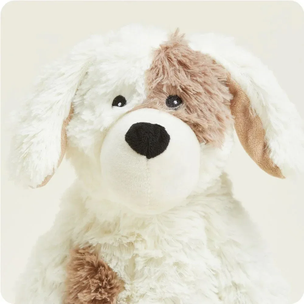 Warmies Puppy weighted heatable stuffed animal stuffy plush lavender luvvy $30